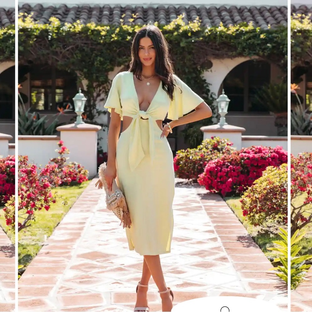 Vici Cutout MIDI Dress